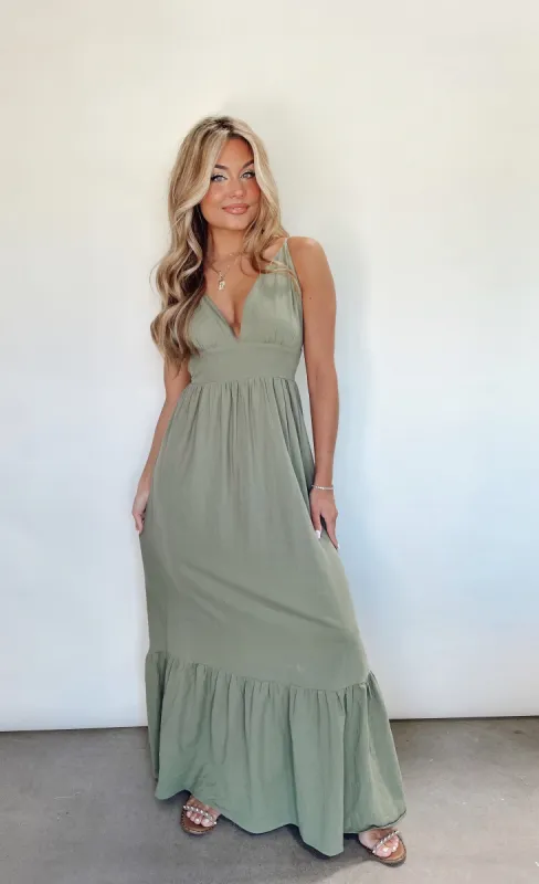 Keeper Of My Heart Maxi Dress sold by LANE 201
