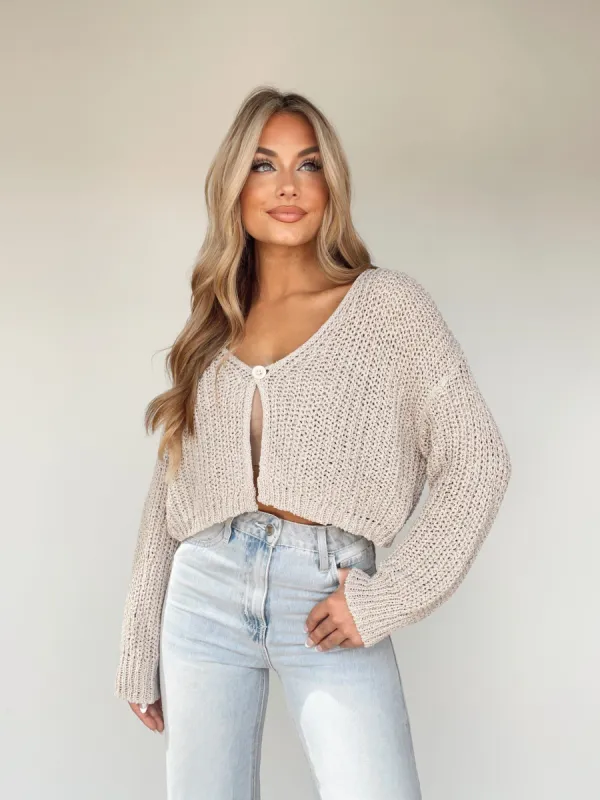 Chai Time Cardigan sold by LANE 201