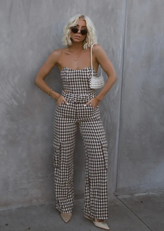 Chestnut Couture Pants sold by LANE 201