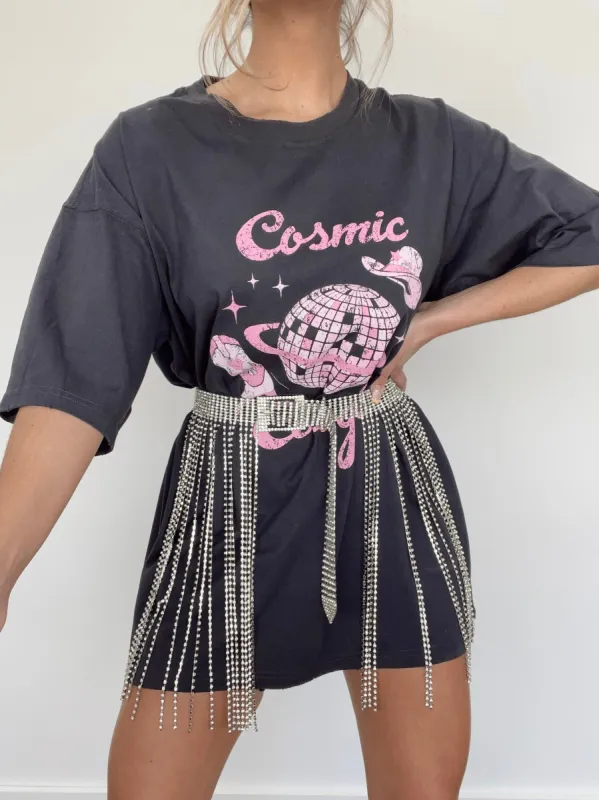 Stardust Shimmer Belt sold by LANE 201