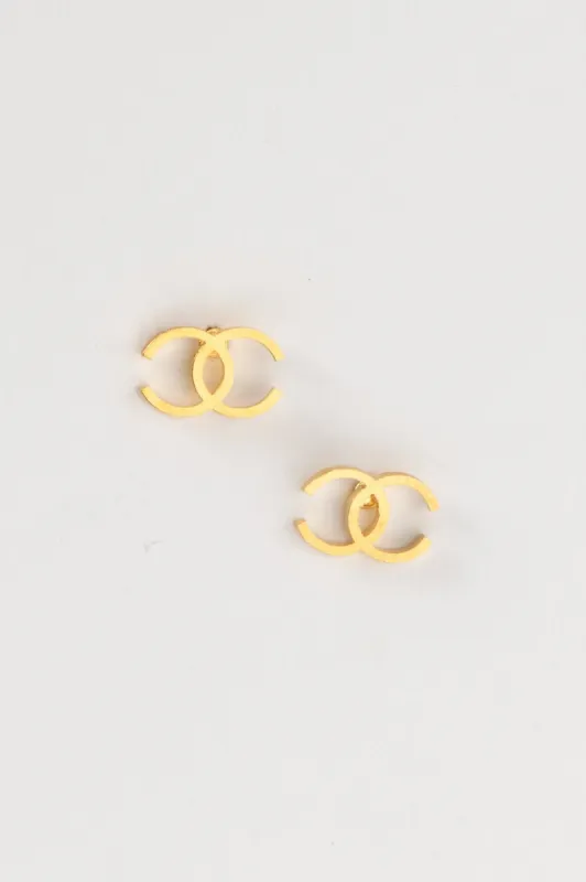 Gold Coco Earring sold by LANE 201