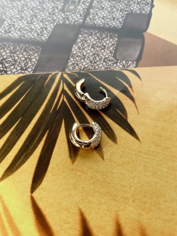 Too Glam Gold Hoop sold by LANE 201