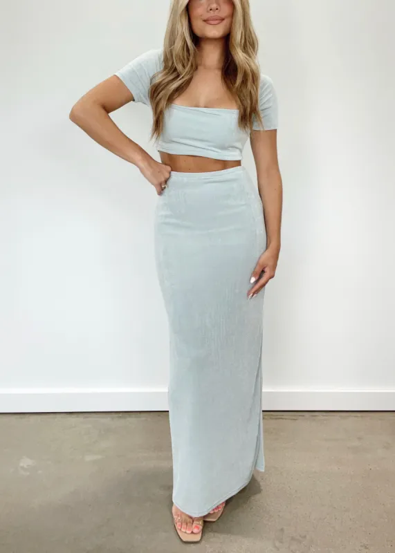 Ocean Mist Skirt sold by LANE 201