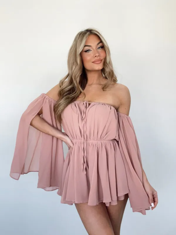 Rose Hidden Romance Romper sold by LANE 201