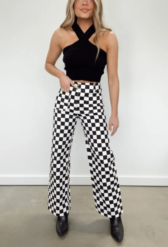 Checkmate Pants sold by LANE 201