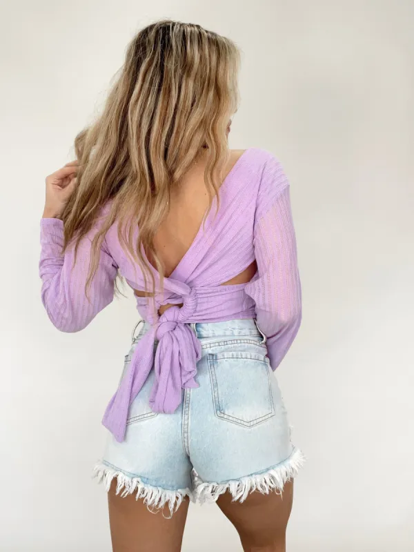 Lilac Love Top sold by LANE 201