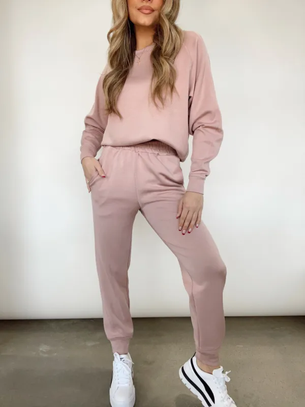 Rose Off Day Joggers sold by LANE 201