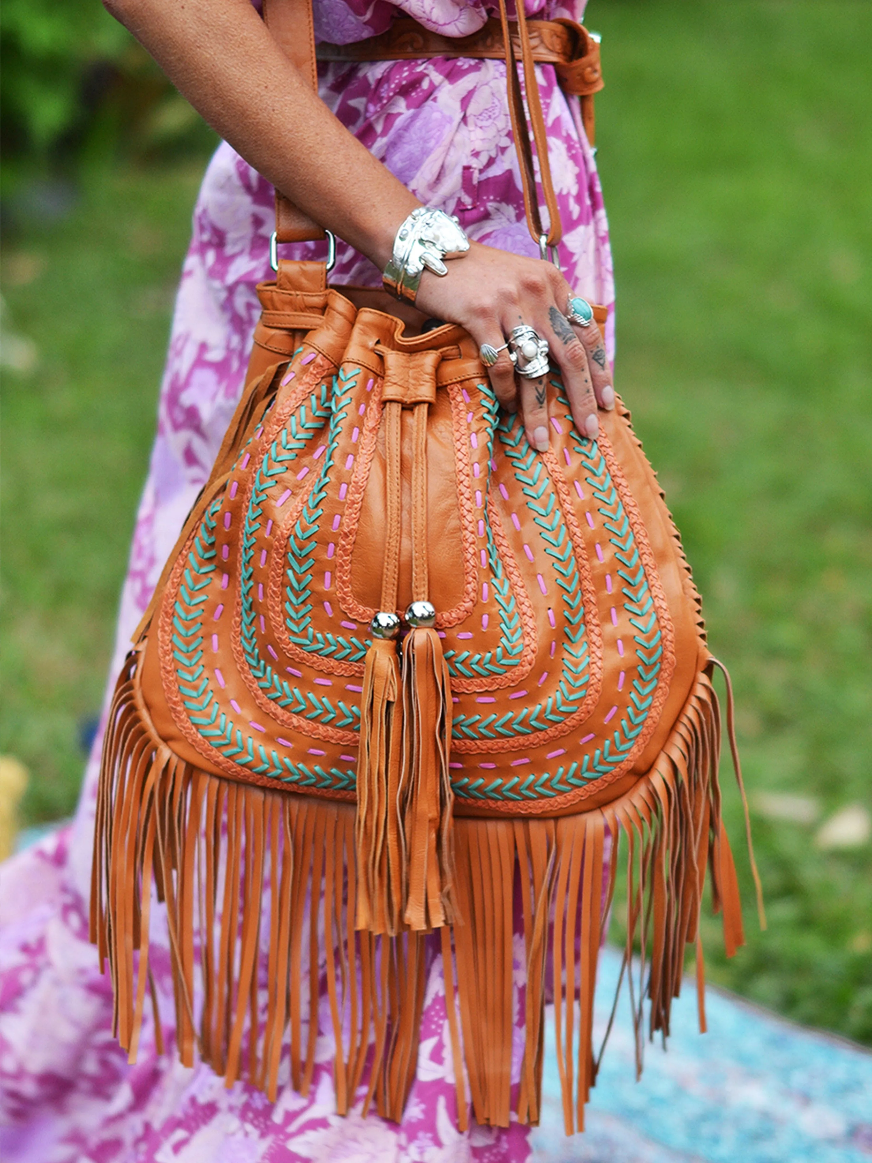 WS Dream Weaver Bag - Tan sold by Mahiya product image thumbnail 2