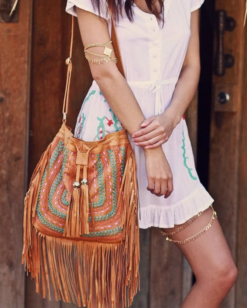 WS Dream Weaver Bag - Tan sold by Mahiya product image thumbnail 3