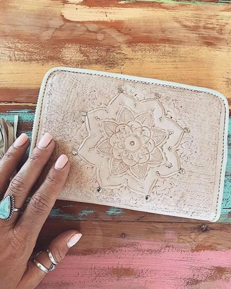 Drifter Wallet - Cream sold by Mahiya product image thumbnail 3