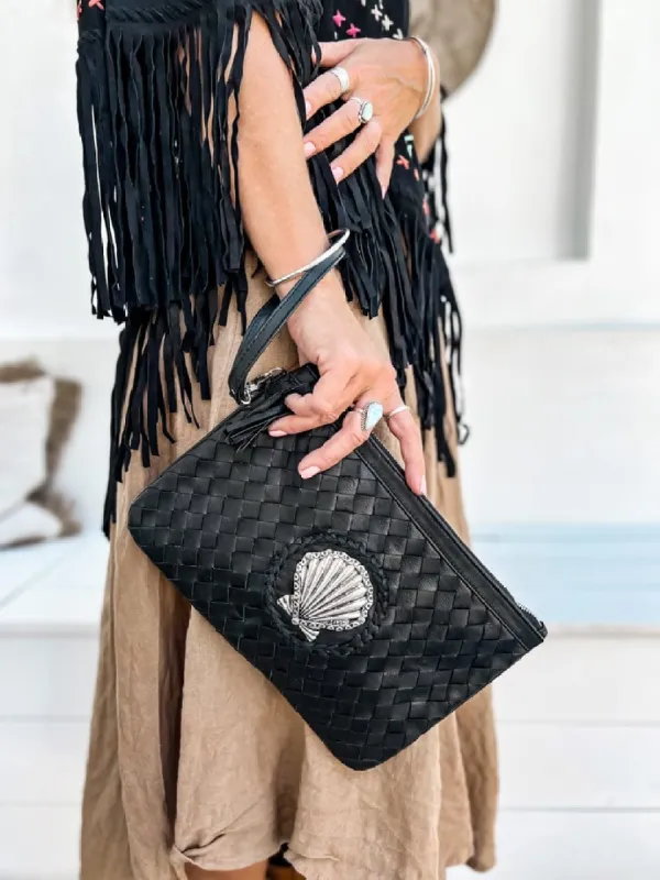 Mermaid Shell Clutch sold by Mahiya