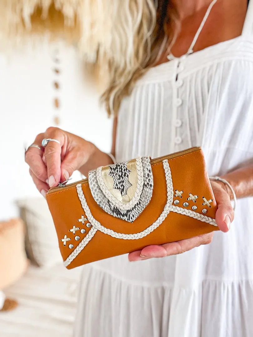 Azire Autumn Leather Wallet sold by Mahiya