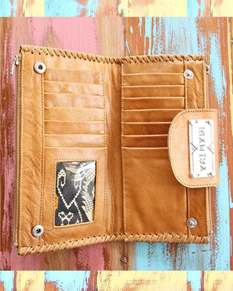 WS - Zambi Wallet - Tan sold by Mahiya product image thumbnail 2