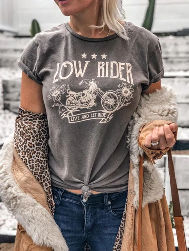 WS Low Rider Organic Tee sold by Mahiya