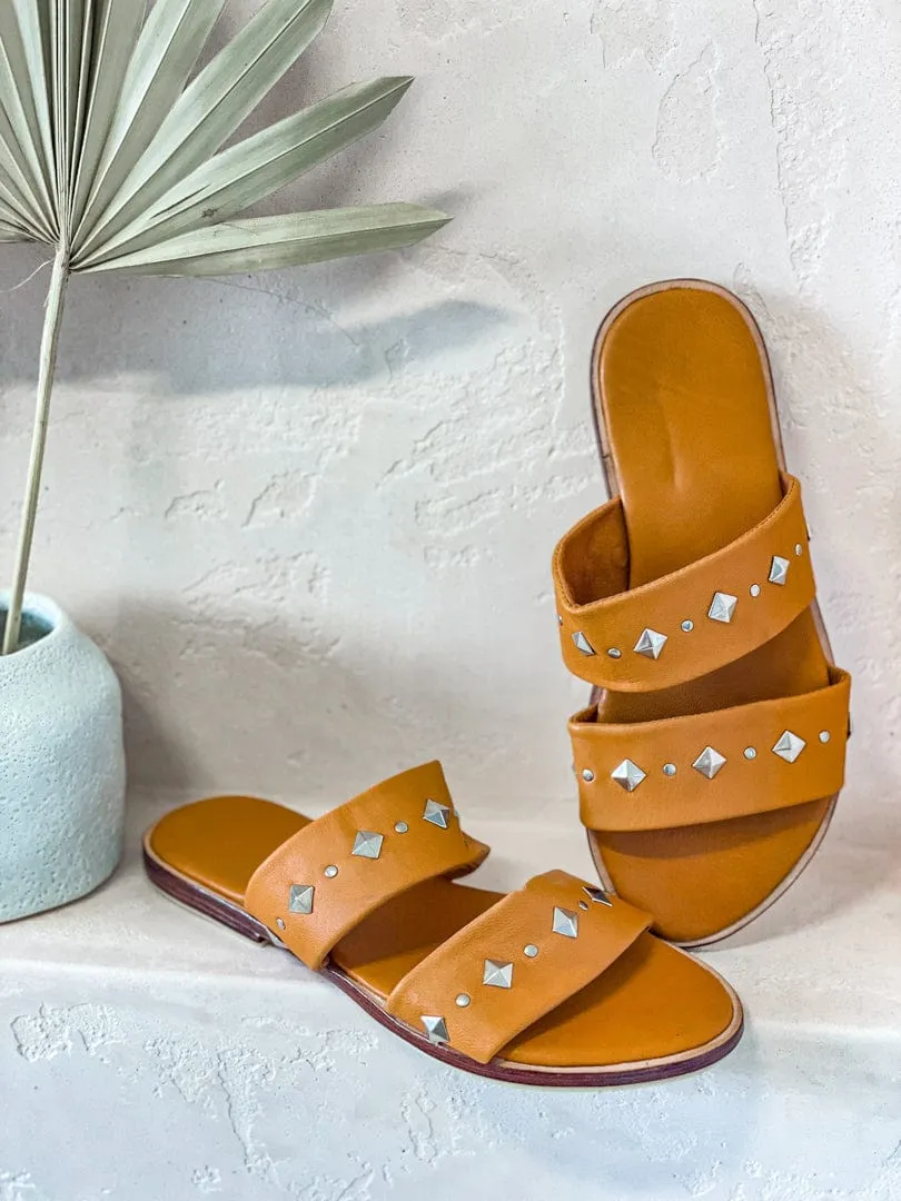 Nellie Studded Sandals sold by Mahiya