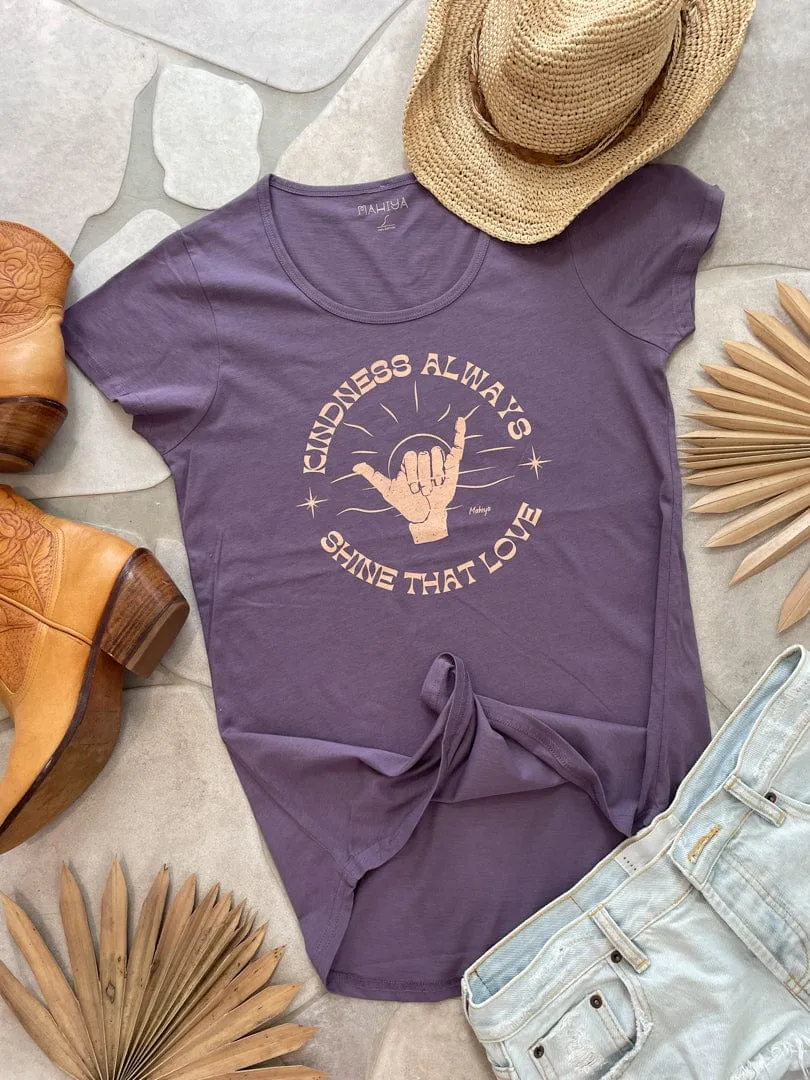 Shine That Love Tee sold by Mahiya product image thumbnail 4