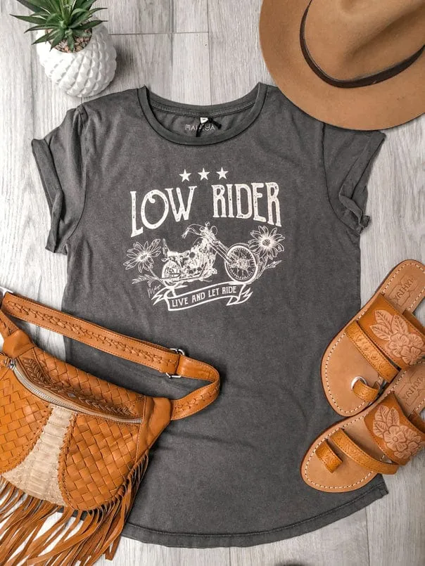 Low Rider Organic Tee sold by Mahiya product image thumbnail 5