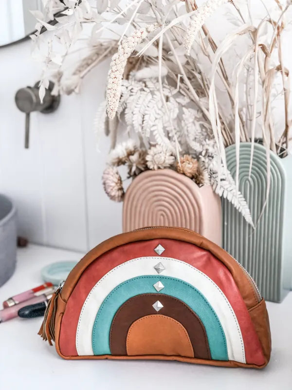 Sweet Rainbows Makeup Bag sold by Mahiya