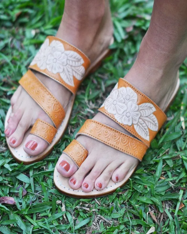 PRE ORDER WS Rose Sandals sold by Mahiya
