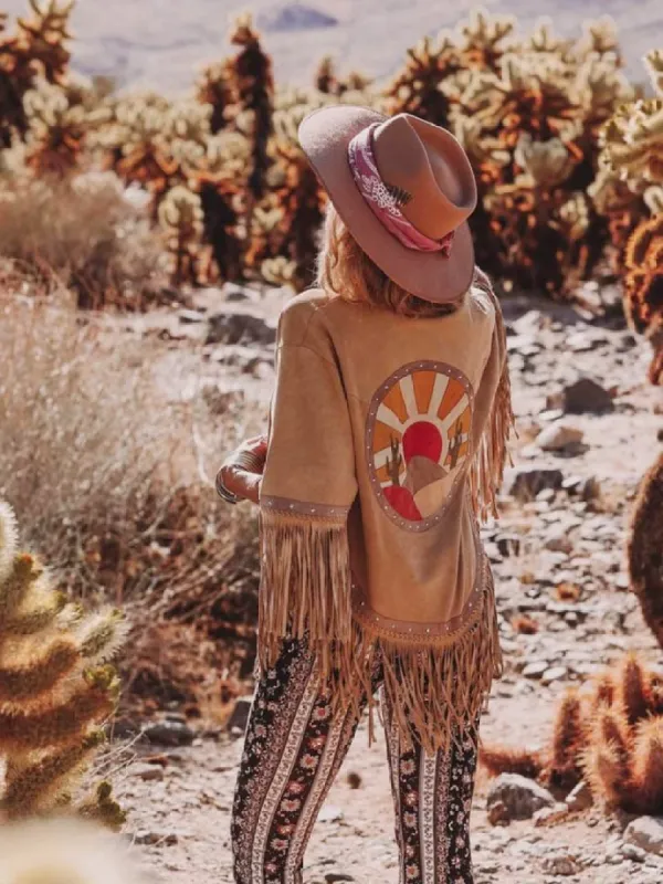 Apache Suede Jacket sold by Mahiya