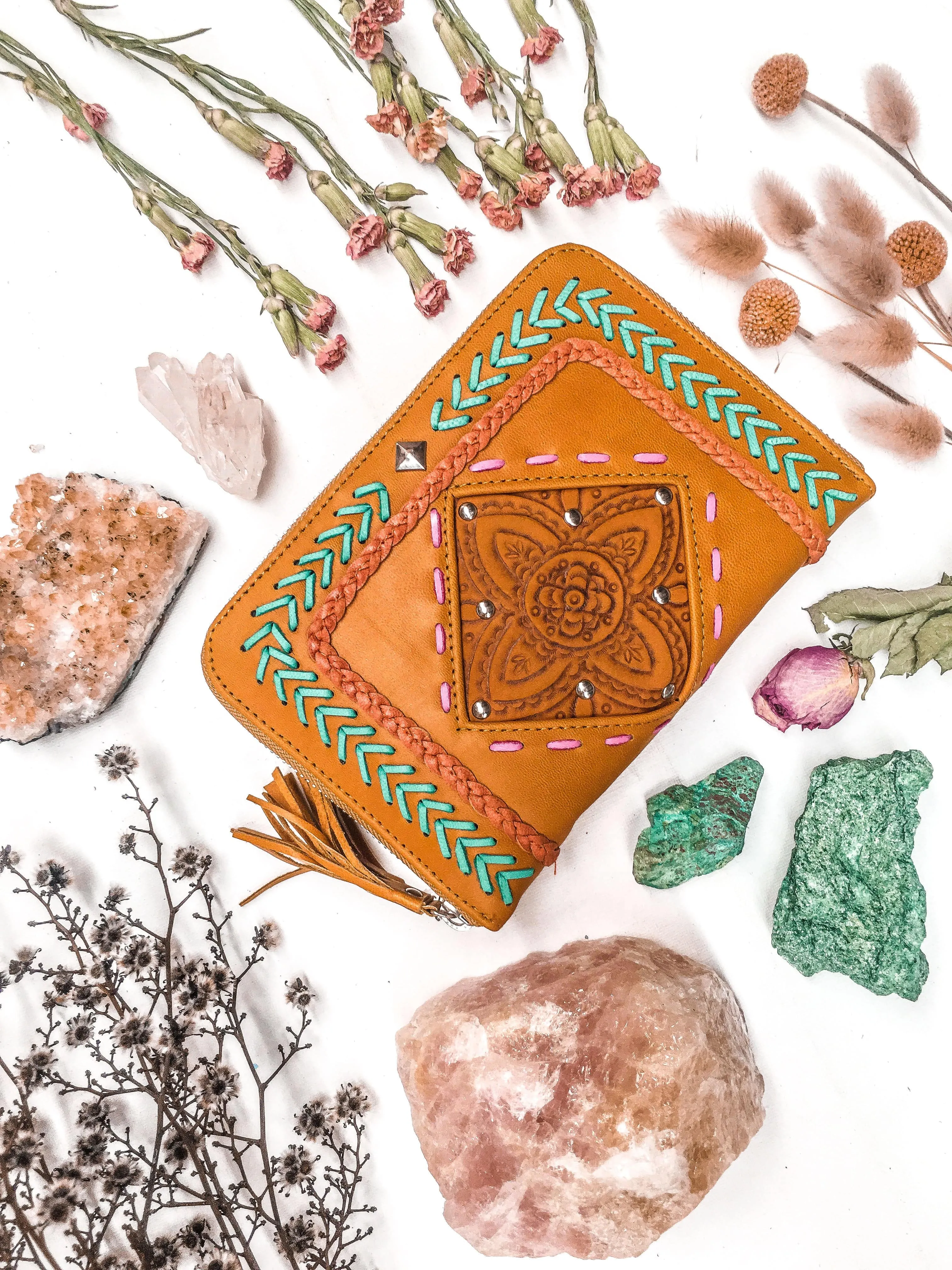 Gypset Wallet - Tan sold by Mahiya