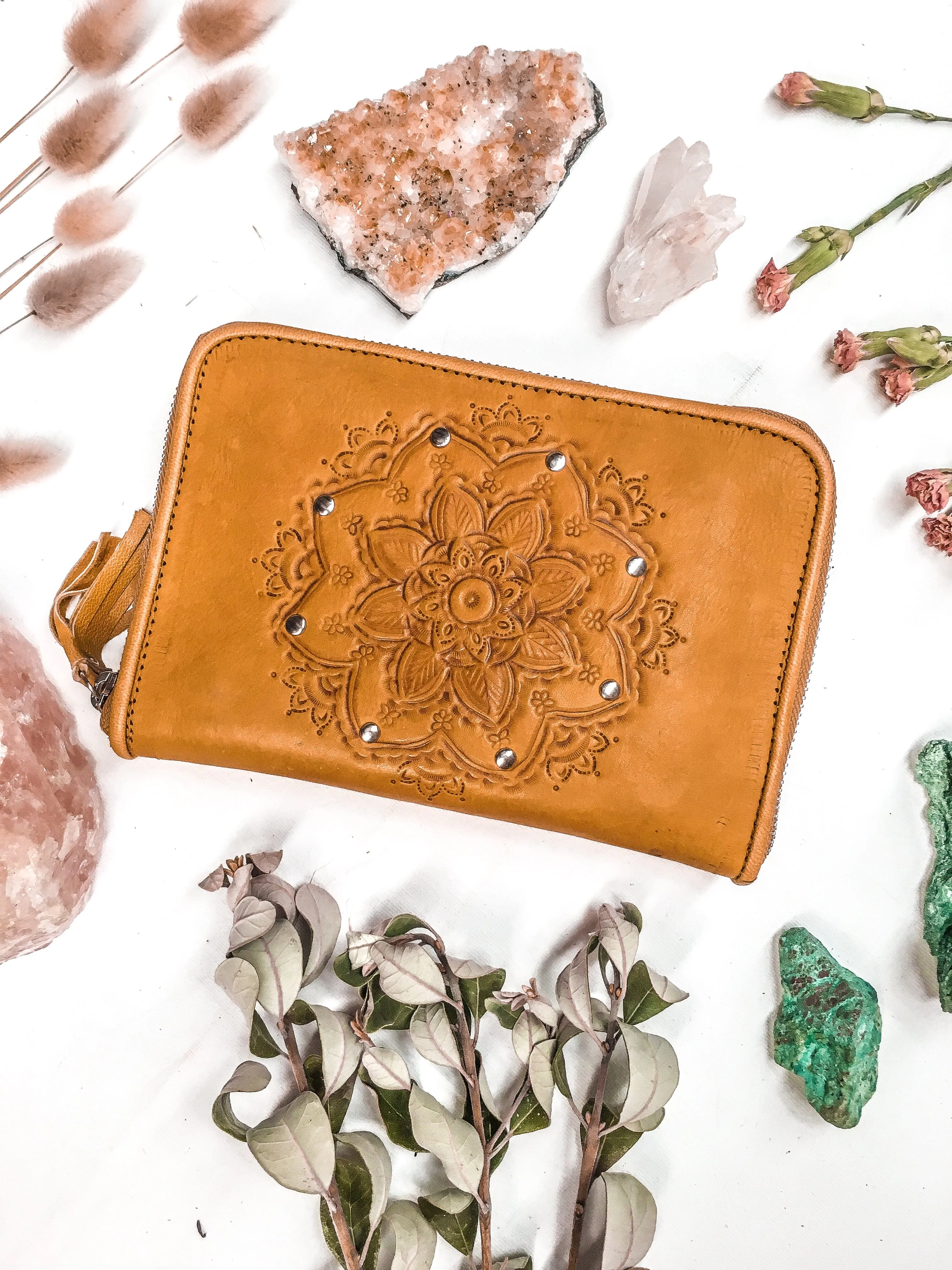 Drifter Wallet - Tan sold by Mahiya