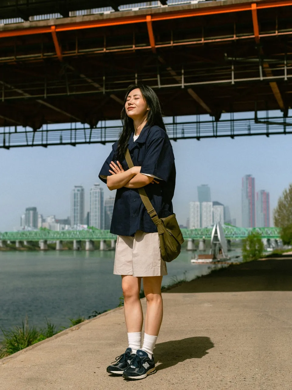 City Summer Light Banding Shorts (Charcoal) sold by Havehad product image thumbnail 3