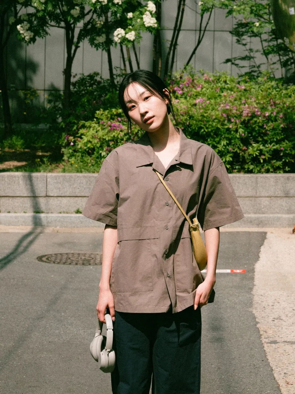 City Summer Light Half Shirts (Brown) sold by Havehad product image thumbnail 3