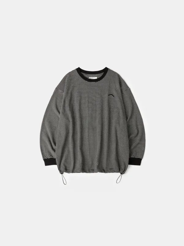 Double Stripe String Tee (Black) made by Havehad