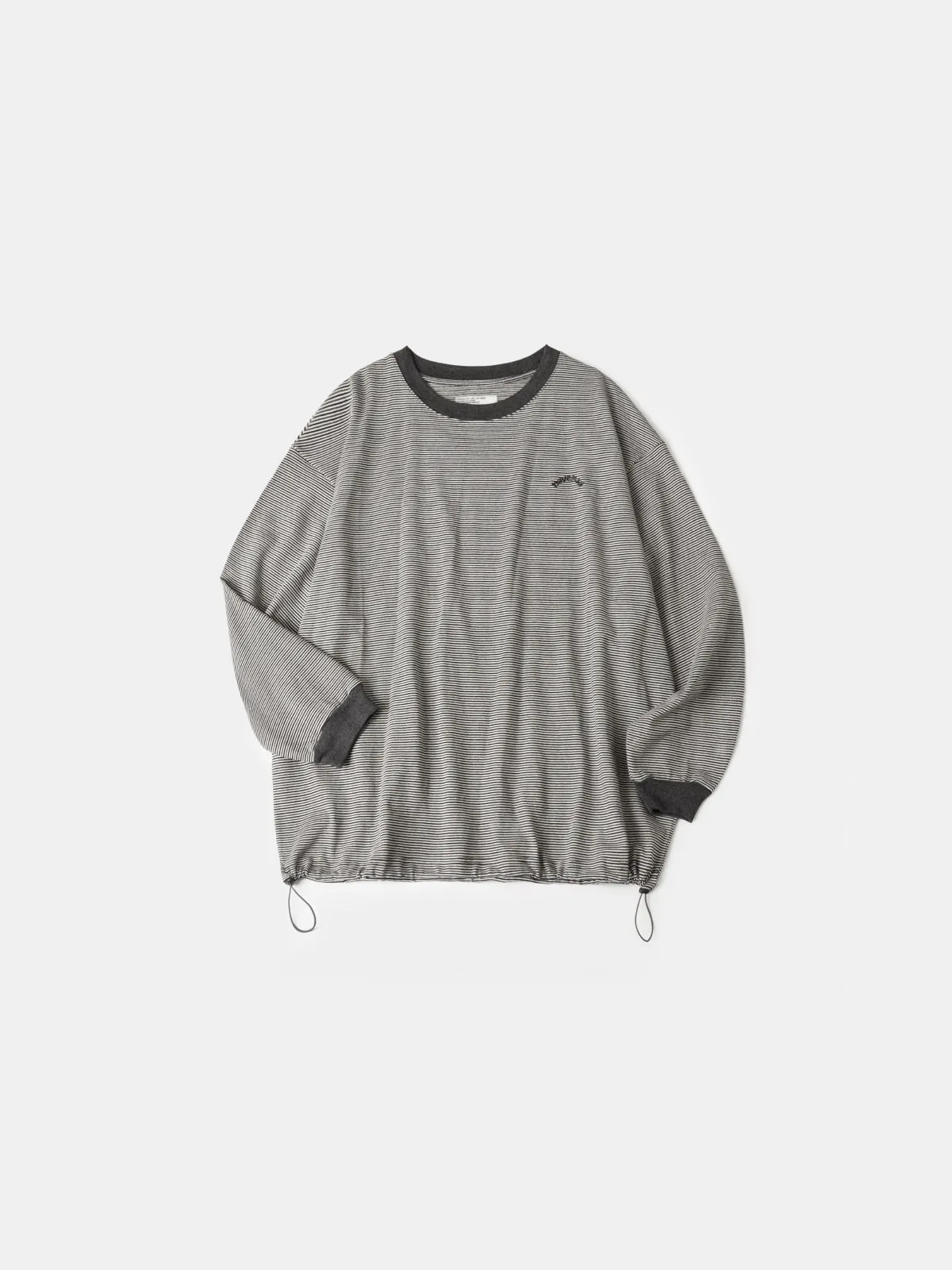 Double Stripe String Tee (Charcoal) sold by Havehad product image thumbnail 4