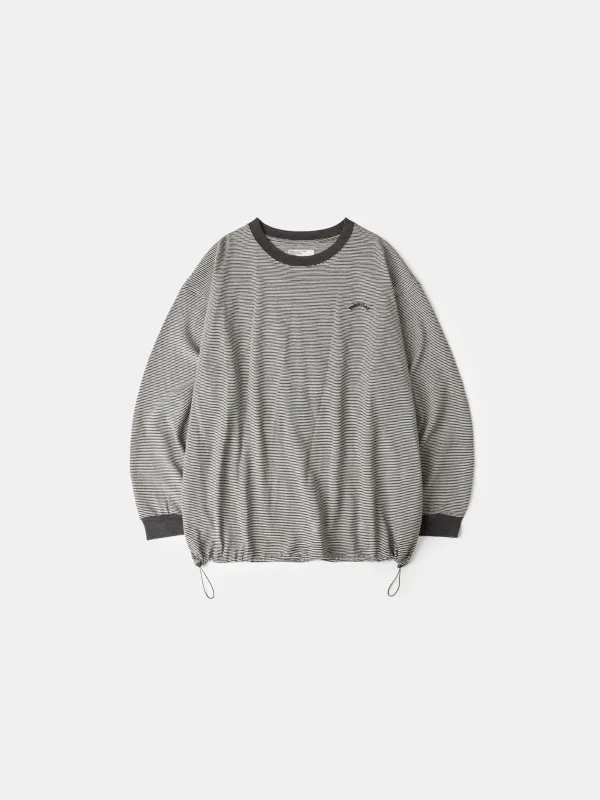 Double Stripe String Tee (Charcoal) made by Havehad