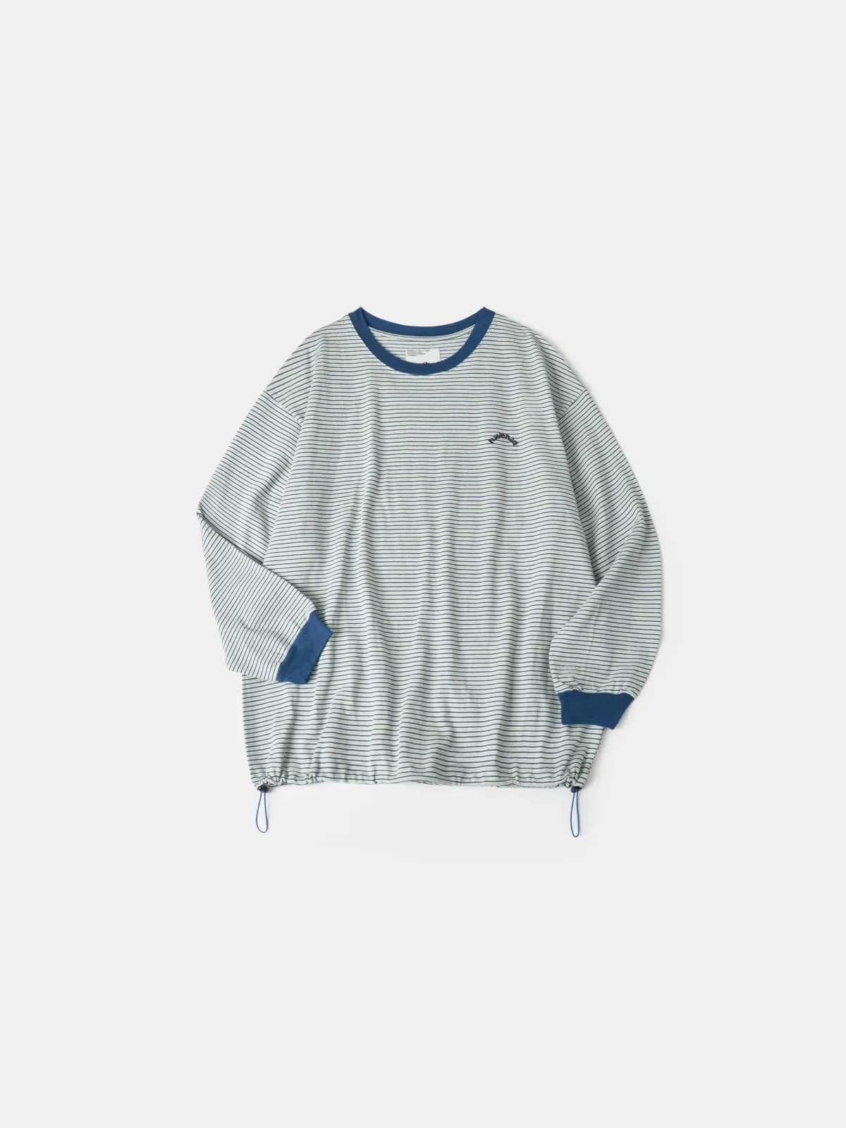 Double Stripe String Tee (Blue Green) sold by Havehad product image thumbnail 5