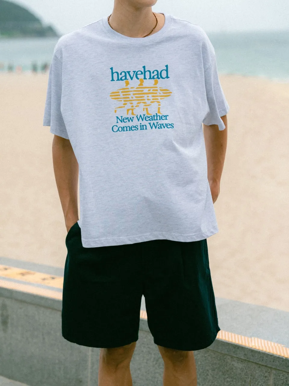 Sea&Sun Washed Pin-tuck Shorts (Ecru) sold by Havehad product image thumbnail 3