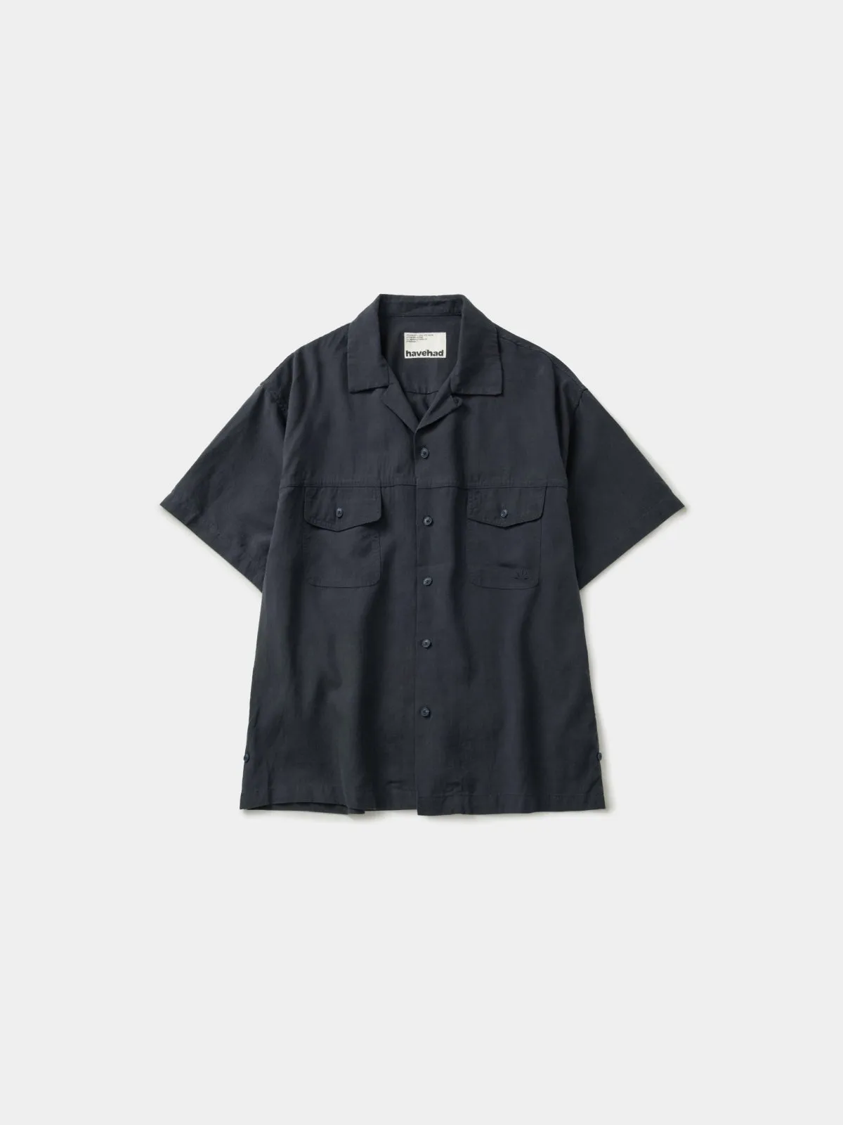 Double Pocket Slub Shirts (Navy) sold by Havehad