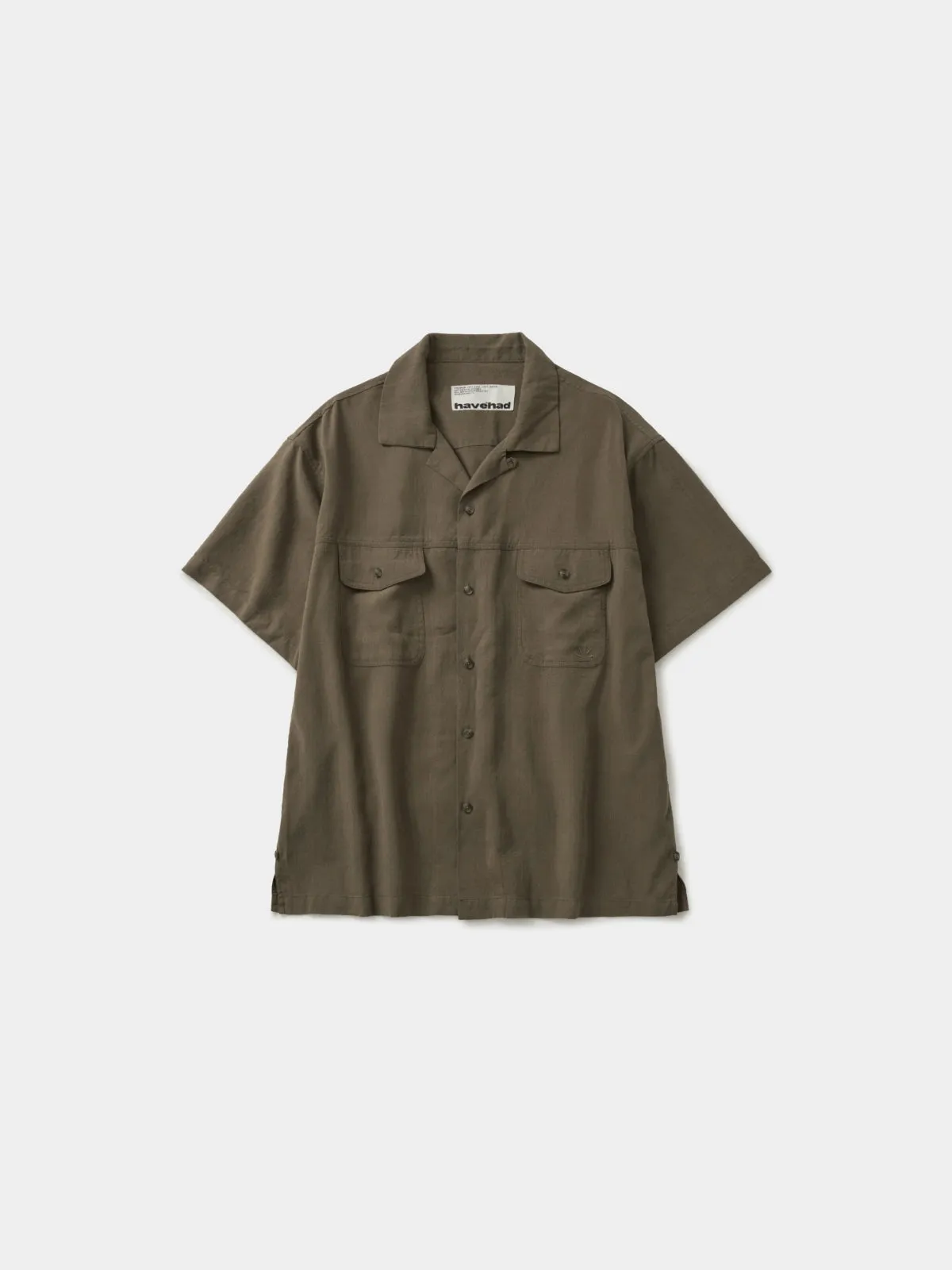 Double Pocket Slub Shirts (Brown) sold by Havehad