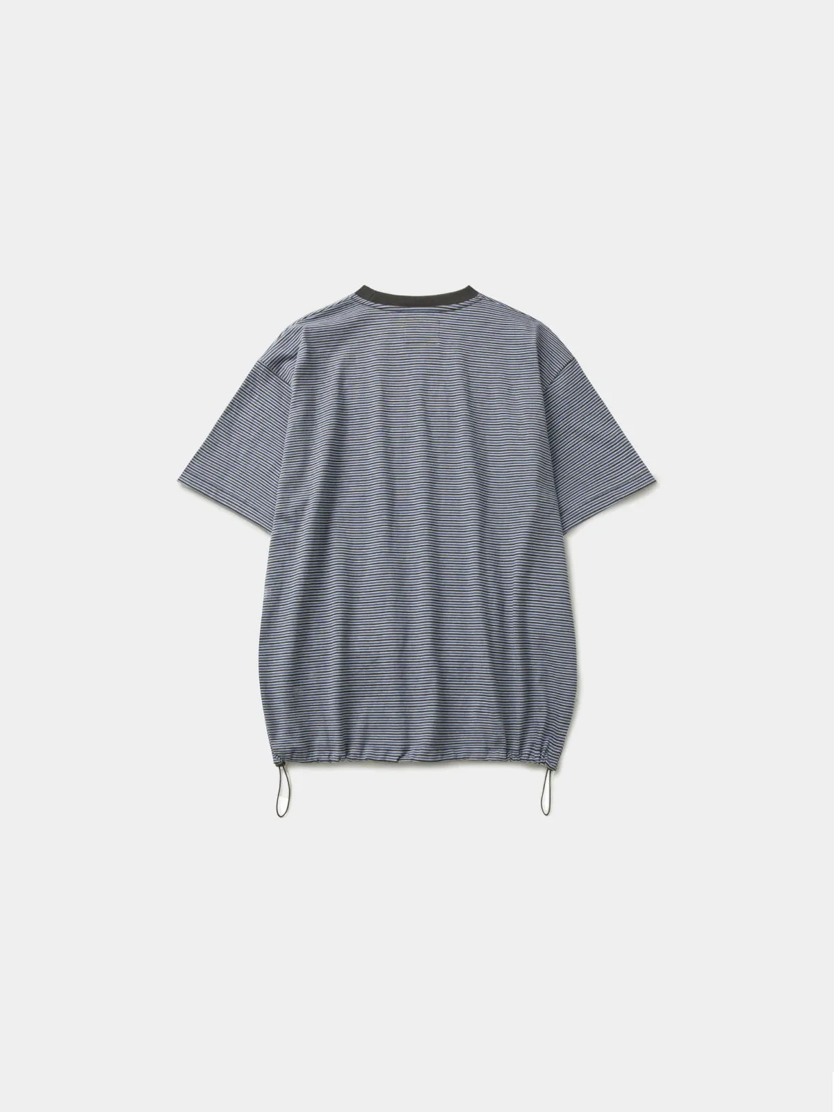 Relaxed Half Stripe String Tee (Stripe Charcoal) sold by Havehad product image thumbnail 4