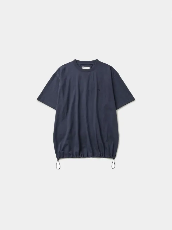 Relaxed Half String Tee (Navy) made by Havehad