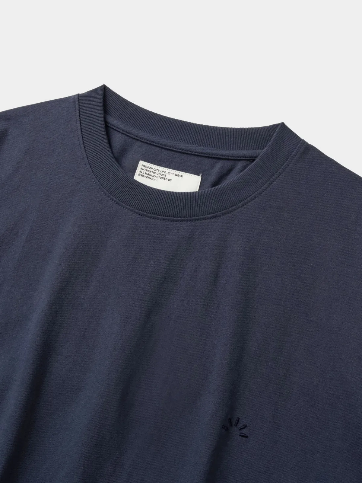 Relaxed Half String Tee (Navy) sold by Havehad product image thumbnail 5