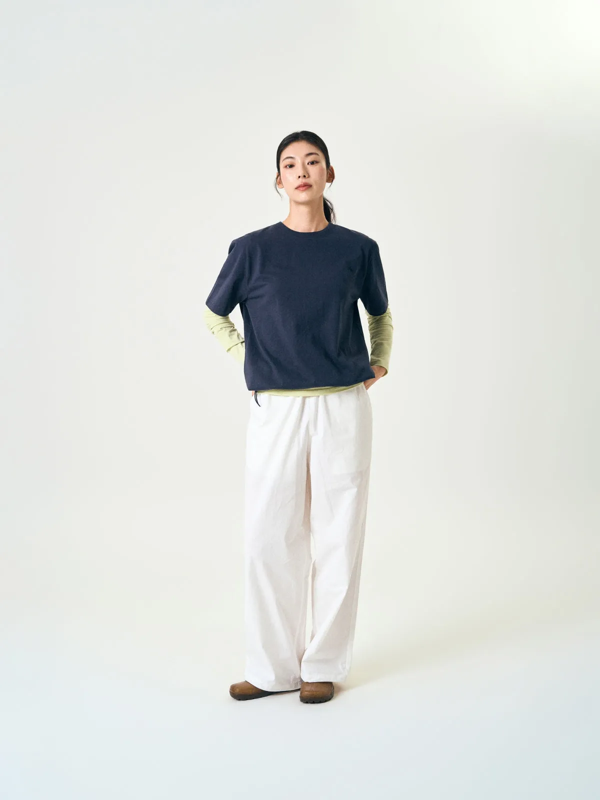Relaxed Half String Tee (Navy) sold by Havehad product image thumbnail 2