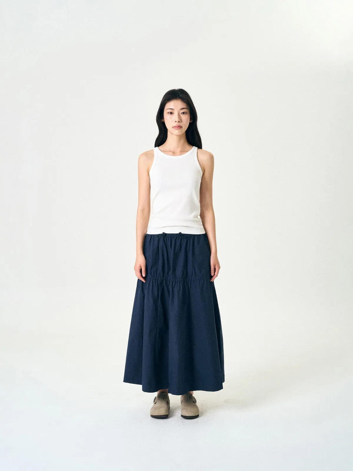 U-neck Sleeveless Top (White) sold by Havehad product image thumbnail 2