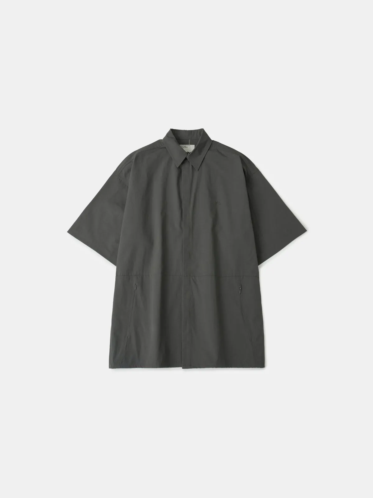 Hidden Type Half Sleeve Shirts (Charcoal) sold by Havehad