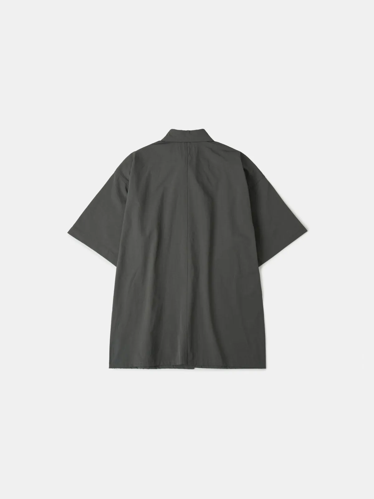 Hidden Type Half Sleeve Shirts (Charcoal) sold by Havehad product image thumbnail 5