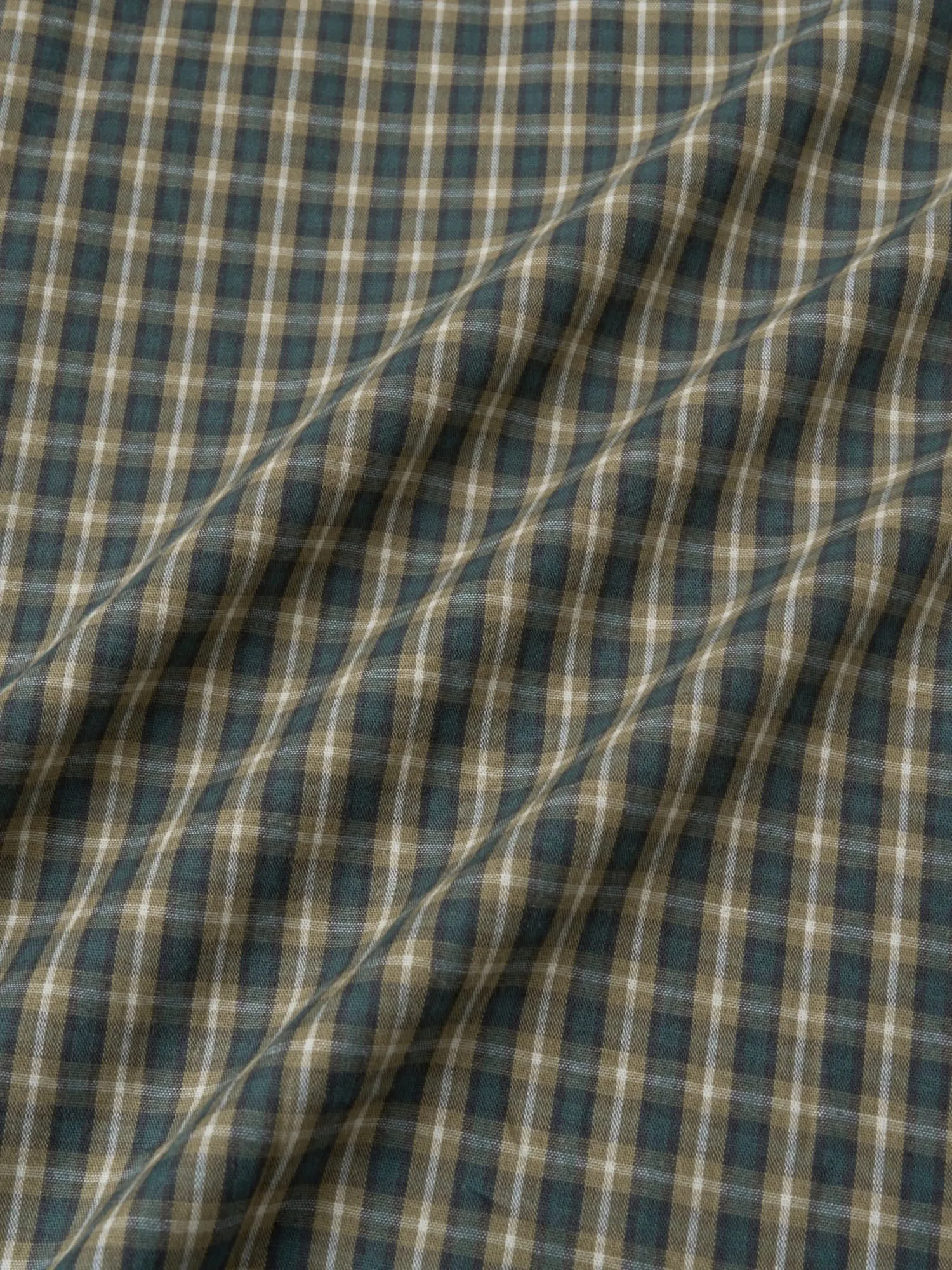 Classic Check Western Shirts (Olive Green) sold by Havehad product image thumbnail 4