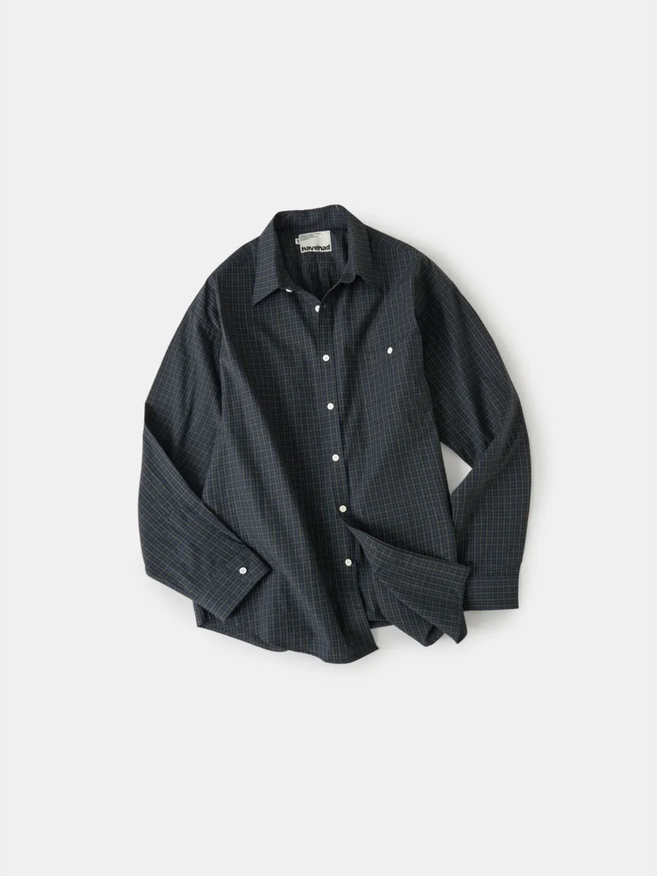 Daily Classic Check Shirts (Check Green) sold by Havehad product image thumbnail 4