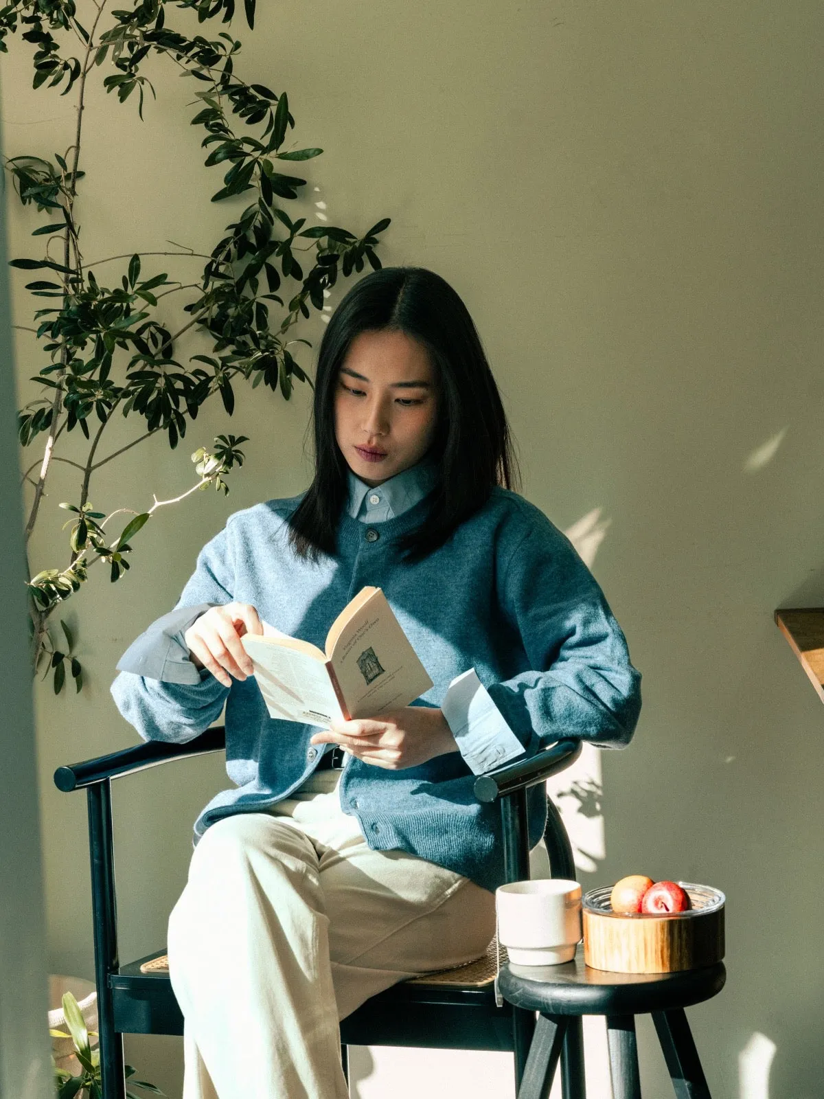 Light Wholegarments Cardigan (Blue) sold by Havehad product image thumbnail 2