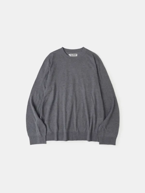 Daily Crewneck Sweater (Charcoal) made by Havehad