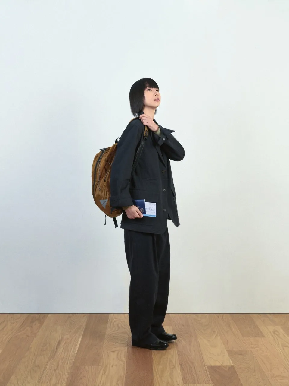 City Worker Pin-tuck Trouser (Black) sold by Havehad product image thumbnail 3