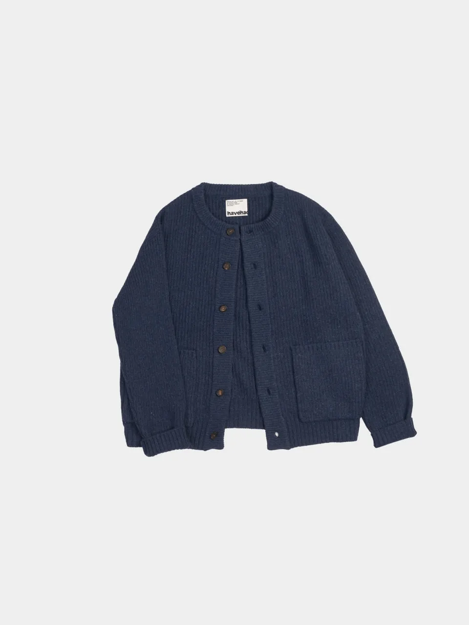 Daily Fine Wool Cardigan (Navy) sold by Havehad product image thumbnail 3