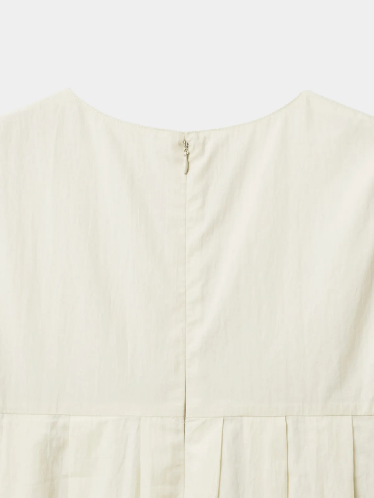 Pleats Sleeveless Top (Ivory) sold by Havehad product image thumbnail 4