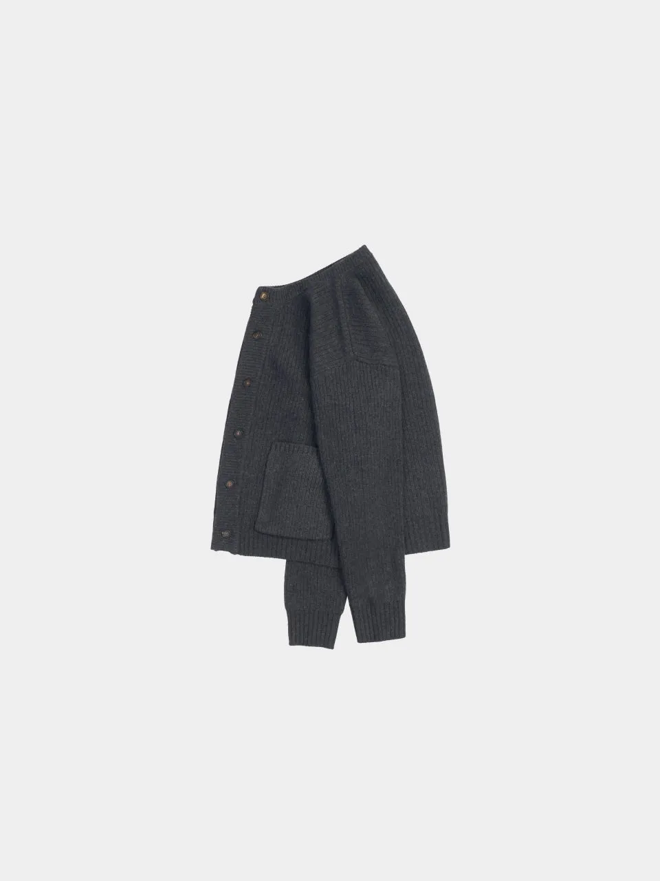 Daily Fine Wool Cardigan (Charcoal) sold by Havehad product image thumbnail 4